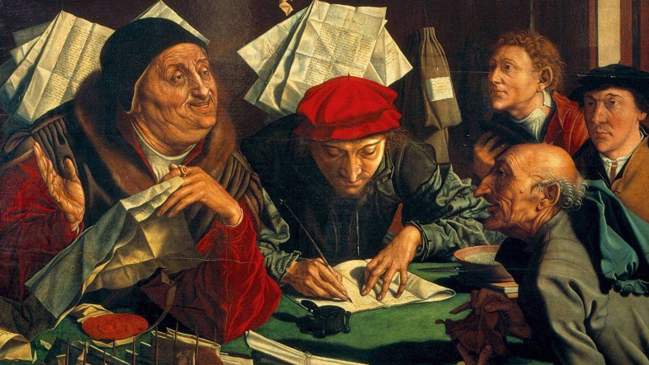 Маринус ван Реймерсвале. Сборщики налогов. 1542
